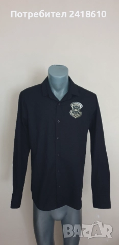 La Martina Cotton Slim Fit  Mens Size M  ОРИГИНАЛ! Мъжка  Риза!, снимка 8 - Ризи - 52143204