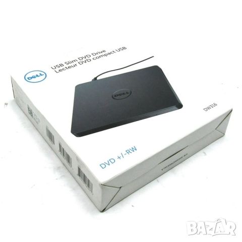 Ново DELL DW316 Slim външно DVD-RW USB устройство, снимка 2 - Лаптоп аксесоари - 46456623
