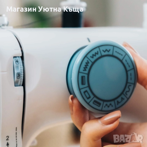 НОВА Шевна машина Solac Cotton 12.2 с Гаранция, снимка 4 - Шевни машини - 51963437