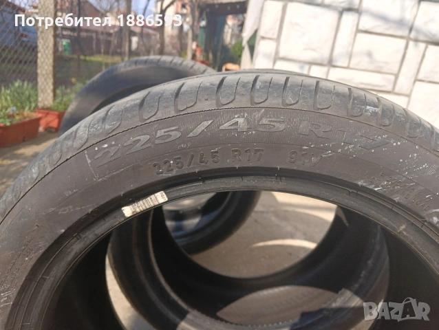 Гуми Пирели 225/45/17 летни , снимка 5 - Гуми и джанти - 53754686
