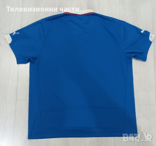 Оригинална футболна тениска на Глазгоу Рейнджърс домакински екип 2014/2015 Puma 746203 размер XL, снимка 4 - Спортни дрехи, екипи - 54172518