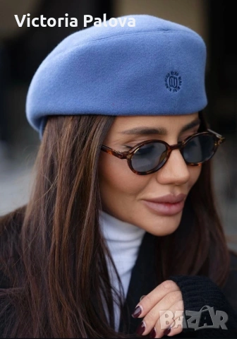 Ексклузивна дълбока вълнена шапка-таблетка – мек лукс, топлина и регулируем размер , снимка 7 - Шапки - 53906257