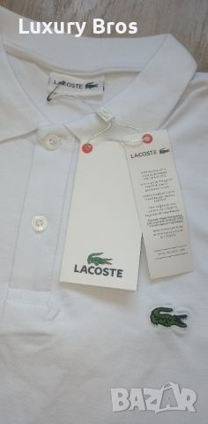 Мъжки тениски Lacoste, снимка 4 - Тениски - 45797222