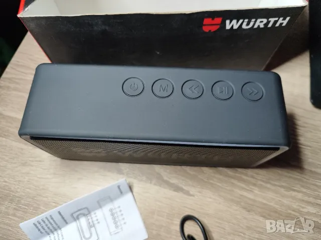 ПРОМО ! Wurth Bluetooth RGB безжична колонка !, снимка 4 - Bluetooth тонколони - 49544962