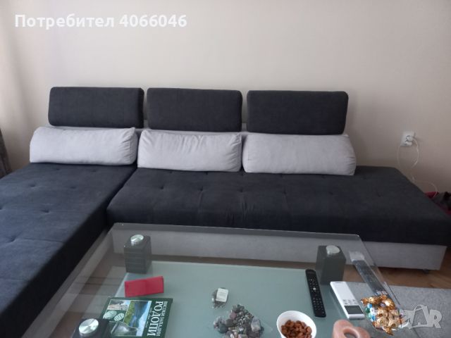 Продавам почти нов диван, снимка 3 - Дивани и мека мебел - 45277855
