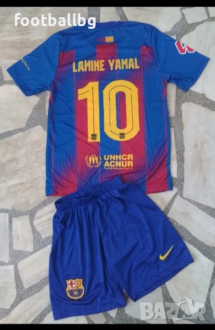 LAMINE YAMAL 10 ❤️⚽️ детско юношески футболни екипи НОВО сезон 2025-26 година , снимка 4 - Футбол - 32127085