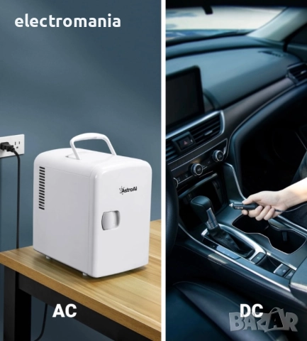 мини хладилник AstroAI Mini Fridge 4L – Компактен, Безшумен и Идеален за Козметика и Напитки!, снимка 8 - Хладилници - 52523496
