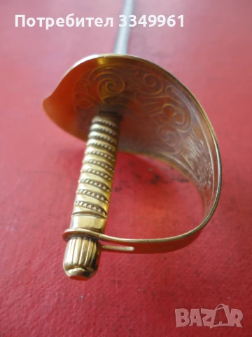 Уникален позлатен нож шпага Wilkinson , снимка 3 - Колекции - 51281651