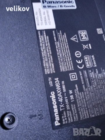 panasonic 40 инча 4k smart wi fi , снимка 3 - Телевизори - 50606426