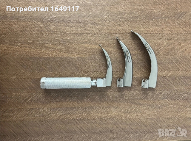 Камплект ларингоскоп Riester ri-standart с директно осветяване