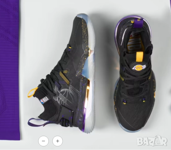 ТАРМАК Баскетболни маратонки НБА Лос Анджелис Лейкърс . номер 46 , снимка 5 - Маратонки - 51924858