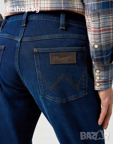 Мъжки дънки Wrangler Greensboro Sunset Rinse W38 L30 /размер М/, снимка 2 - Дънки - 53484626