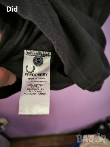 оригинална тениска Fred Perry , снимка 4 - Тениски - 45210838