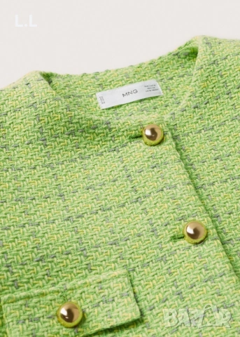 Сако от букле Mango, снимка 5 - Сака - 53137594