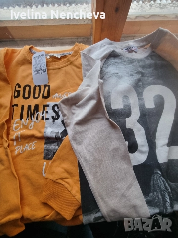 Две блузи Момче р-р 134, За 7 лв общо