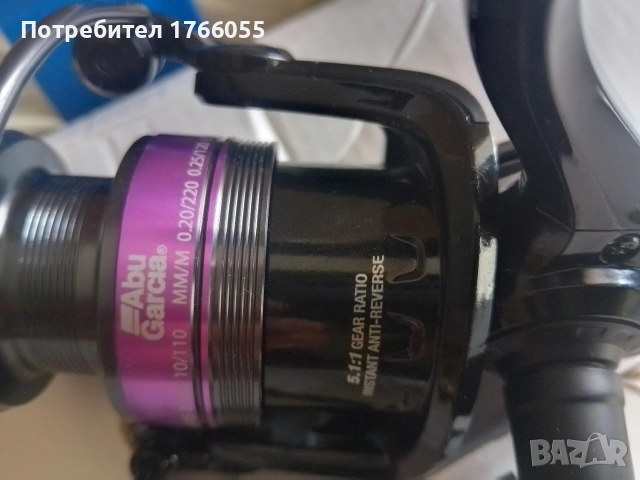 спининг въдица Abu Garcia Gen Ike+Спининг макара Abu Garcia Gen Ike, снимка 3 - Въдици - 51251781