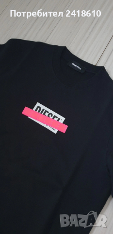 Diesel Sleeve Top Cotton Mens Size / M НОВО! ОРИГИНАЛ! Мъжка Блуза!