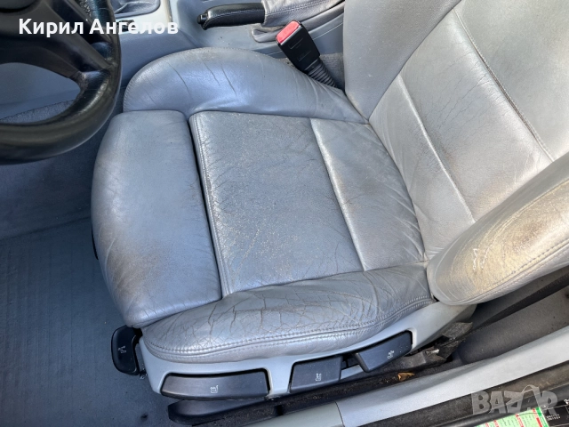  Кожени седалки тип Рекаро за BMW E46 Комби (с подгрев и надуване), снимка 2 - Части - 52669192