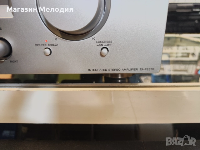 Усилвател SONY TA-FE370 Silver Две по 70 вата. В отлично техническо и много добро визуално състояние, снимка 6 - Ресийвъри, усилватели, смесителни пултове - 51169219