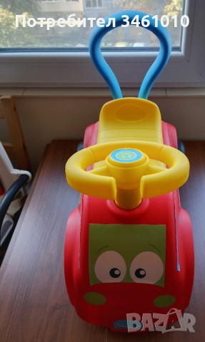 Количка за бутане и яздене