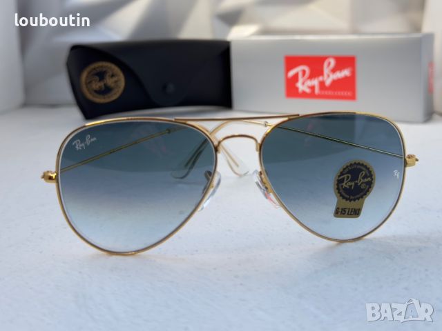 Ray-Ban RB3025 висок клас унисекс слънчеви очила Рей-Бан дамски мъжки минерално стъкло, снимка 3 - Слънчеви и диоптрични очила - 45276651