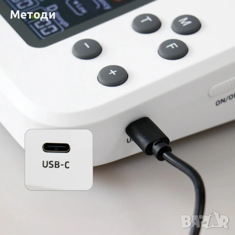 Качествен Електростимулатор EMS с 4 канала и 30 нива на силата, снимка 3 - Други - 54206760