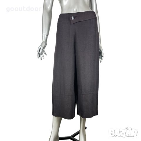 Дамски панталон Sarah Pacini Linen Cropped Pants , снимка 4 - Панталони - 46084985