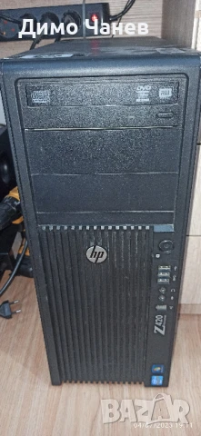 Геймърски HP Workstation Z420 Intel Xeon 2650v2 RAM-32GB Nvidia 1060 6 GB, снимка 1