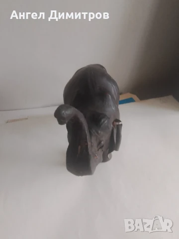 Стар кожен слон , снимка 9 - Антикварни и старинни предмети - 51201709