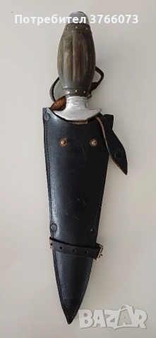 Стара кама с кожена кания , снимка 11 - Колекции - 54233925