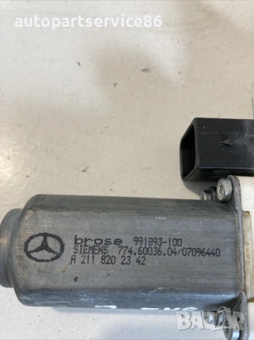 Мотор за прозорец за задна лява врата за Mercedes W211 280 CDI (2007) A2118202342, снимка 2 - Части - 54157142
