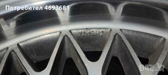 джанти 4 х 100 15 Ц, снимка 3 - Гуми и джанти - 54073668