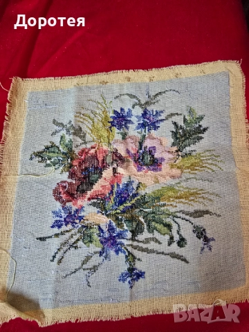 Гоблен,,Цветя,,, снимка 2 - Гоблени - 51555541