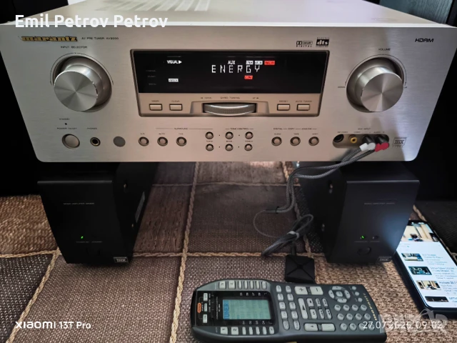 Промо 🌟 🌟 🌟 MARANTZ AV9000 + MA500  Моно блок ( стъпало , усилвател )2бр, снимка 2 - Ресийвъри, усилватели, смесителни пултове - 50108988