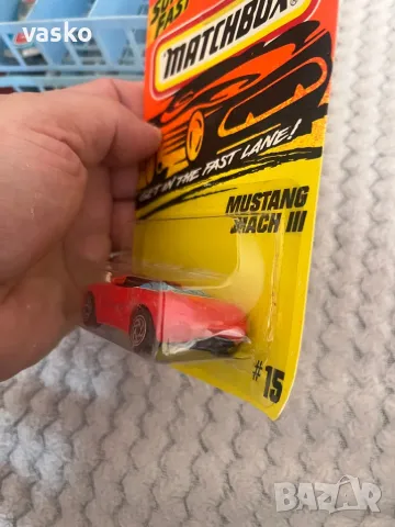 Matchbox Mustang Mach III-нов, снимка 3 - Колекции - 49646441