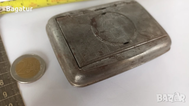 От на дядо шкафа,османска войнишка,табакера,кутия за тютюн, снимка 10 - Антикварни и старинни предмети - 54070932