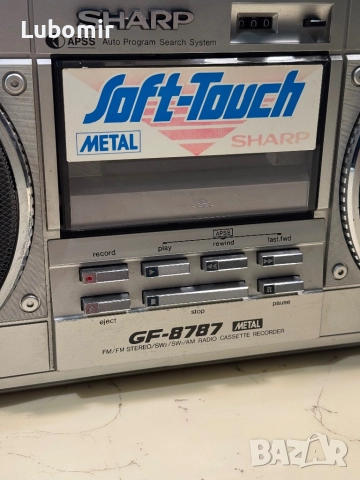 Касетофон SHARP GF 8787, снимка 8 - Радиокасетофони, транзистори - 51711871