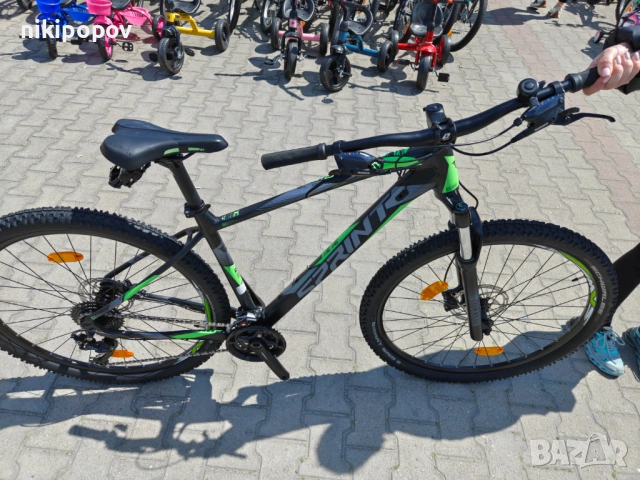 PA Велосипед 29" APOLON черен/зелен, снимка 3 - Велосипеди - 54277056