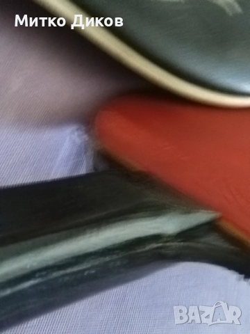 Маркова хилка с кожен калъф обратна страна трева Schildkrot Olympia Backside, снимка 5 - Тенис - 51515115