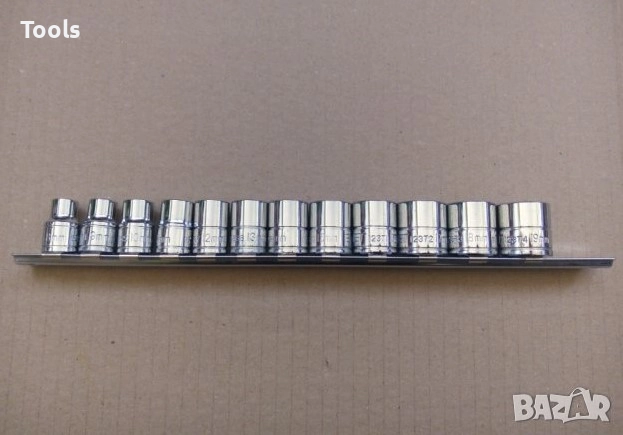 SIGNET 12 броя 3/8 камъни вложки 12стенни хром ванадий MADE IN UK, снимка 2 - Гедорета - 52890156