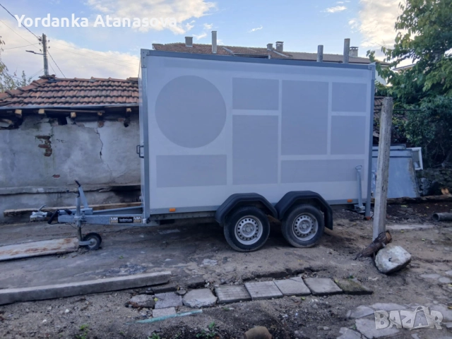 Ремарке- фургон под наем