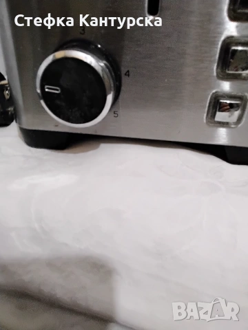Тостер за препечени филийки ТАУРУС, снимка 4 - Печки, фурни - 54239390