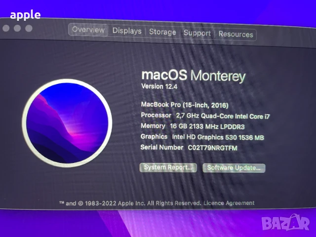 Macbook Pro/2014-2020/- Работещи дънни платки, снимка 5 - Лаптопи за работа - 51227154