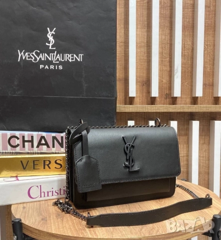 чанти YVESSAINT LAURENT SUNSET ⬆️ 16 CM ➡️ 22 CM , снимка 8 - Чанти - 51830289