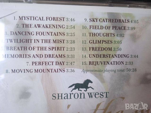 Оригинален Американски Диск - Sharon West - Dances in the mist , снимка 2 - CD дискове - 45419754