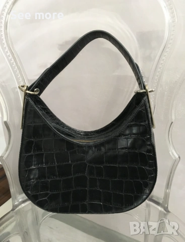 & Other Stories мини чанта естествена кожа, снимка 3 - Чанти - 53373737