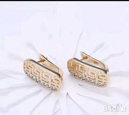 Обици от висококачествена медицинска стомана, снимка 3 - Обеци - 53638975