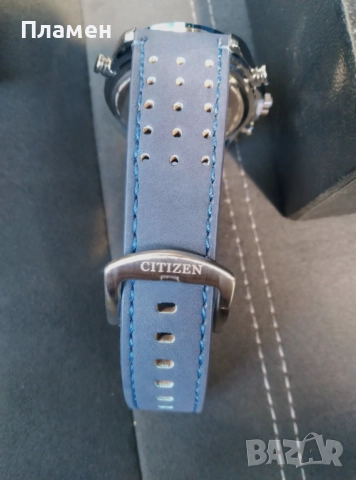 Мъжки ръчен Часовник Citizen Blue Angels World Chronograph дата,ден час в месеца, снимка 5 - Мъжки - 39795590