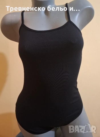 Боди тънка презрамка бикини