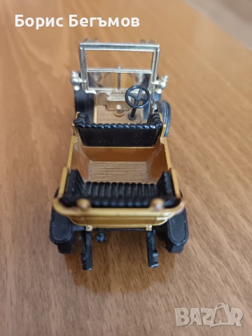 Количка Lesney-Matchbox-Models of Yesteryear1907 Peugeot, снимка 7 - Колекции - 53510620